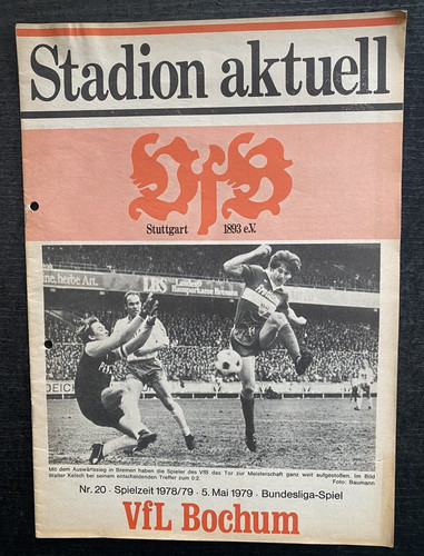 Vfb stuttgart vfl - 78/79,