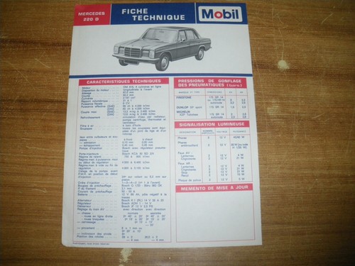 Fiche technique mobil - technique,