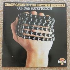 VINYLE 33 TOURS CRAZY CAVAN 'N' THE RHYTHM ROCKERS / OUR OWN WAY OF ROCKIN' /