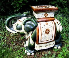 Ancien grand éléphant porte - grand,