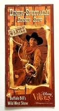 Disneyland Paris -Flyer Buffalo Bill Wild West Show- 2006