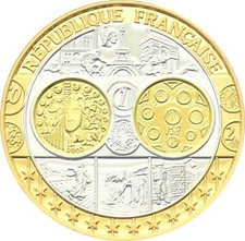 O4166 Médaille Europa Europe France Argent 999% BE PROOF PF ->F offre