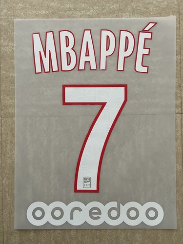 Flocage officiel psg mbappé - officiel, 7