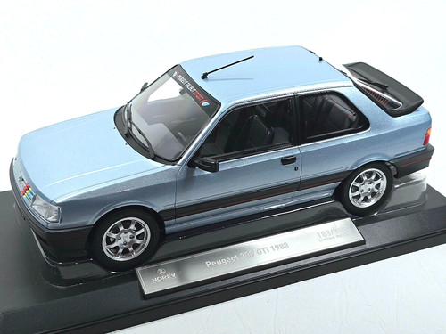 Peugeot 309 gti bleu - peugeot,