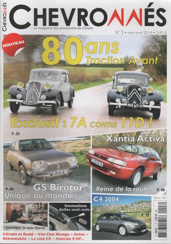 Chevronnes citroen traction - chevronnes,