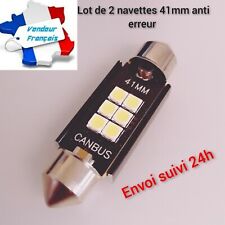 2 AMPOULE NAVETTE 6 SMD C5W 41
