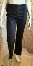 Pantalon noir avec lin neuf taille 42 marque Leon & Harper étiqueté à 175€ (to)