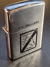 BRIQUET BA 922 BASE AERIENNE DOULLENS STYLE ZIPPO ESSENCE OCCASION