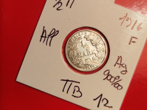 Allemagne mark 1916 f - allemagne,