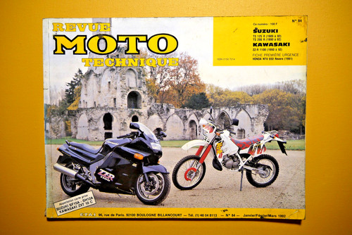 Revue technique moto - revue, n°84