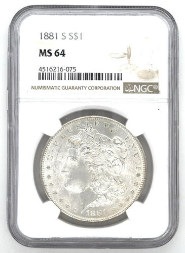 1881 morgan dollar - $1,