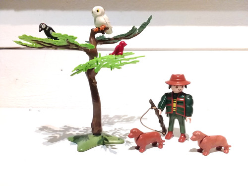 Playmobil chasseur forêt - playmobil,