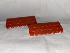 Playmobil 2 Finitions De Toit Maison Château 3441 3448 3450 3455 