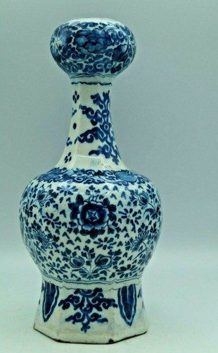 Vase gourde delft 18ème - vase,