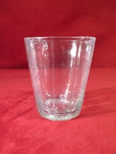 ANCIEN JOLIE VERRE GOBELET EN VERRE SOUFFLE BULLE EPOQUE XVIII ème SIECLE