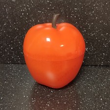 Pomme à glaçons / Glace style vintage Orange 16x16 Environ Seau À Glace 