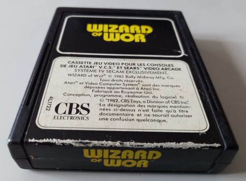 Jeu atari 2600 wizard wor - jeu, wor"