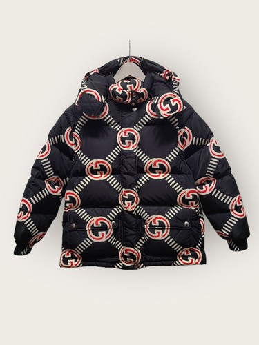 Gucci doudoune entrelacée - gucci,