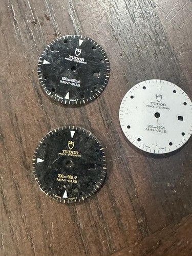Tudor mini sub dial index - dial,