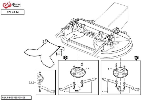 Kit disque droit de - disque,