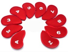 10 X Rembourré Club Golf Fer