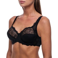 Soutien-gorge dentelle, Avec armature, Grande taille, Sexy, Emboîtant, Femme