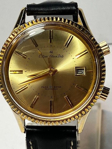 Citizen alarme date cadran - citizen, or