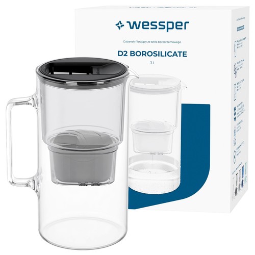 Filtre eau pot - pot, verre