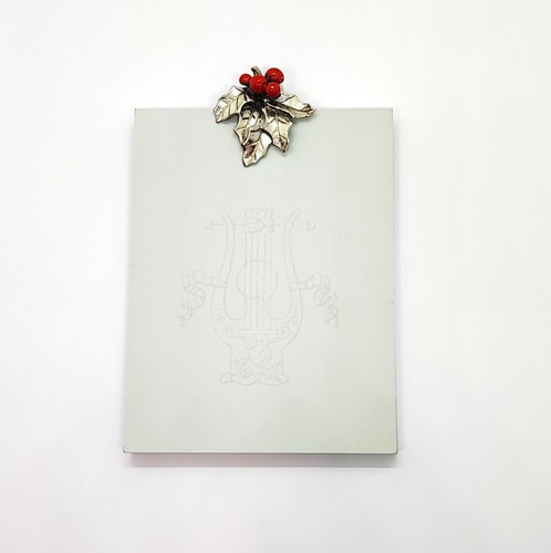 Agrafe porte cartes noël - agrafe, /