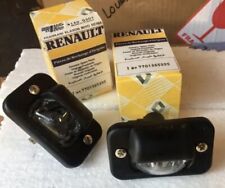 Feu éclaireur de plaque 7701365395 RENAULT R15 R17 GORDINI Plate Lights R14 R18