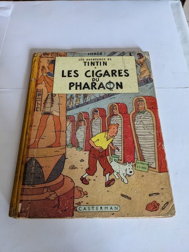 Tintin les cigares pharaon - du,