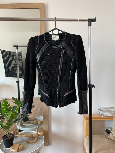 Veste moto simili cuir - de,