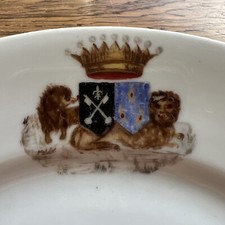 Assiette Mariage Armoiries