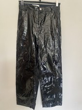 PANTALON POLYURÉTHANE NOIR