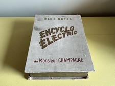 Jeu Ancien « ENCYCLO ÉLECTRIC » de Monsieur Champagne