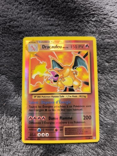 Carte pokémon dracaufeu - carte,