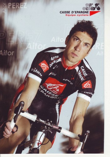 Cyclisme carte cycliste aitor - carte,