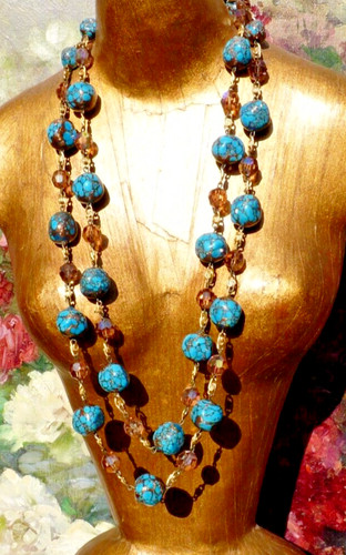 Ancien collier rangs - ancien, 2
