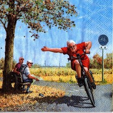 Serviettes en papier peinture