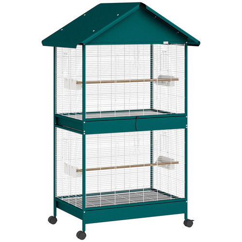 Cage oiseaux sur - oiseaux,