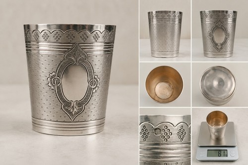 Timbale ancienne argent - en,