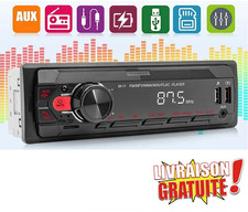 Autoradio Voiture 1DIN USB/SD/AUX Lecteur MP3 FM Stéréo Universel
