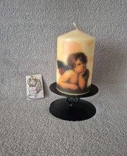 Bougeoir en métal et sa