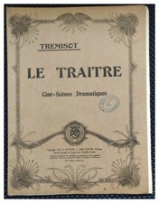 Le Traître pour Piano et Violon ou Violoncelle, Contrebasse, Clarinette Si bémol