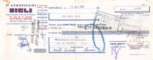 1955 societe armoricaine sicli - societe,