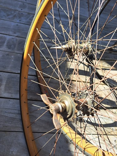 Roues velo ancien - velo, jantes