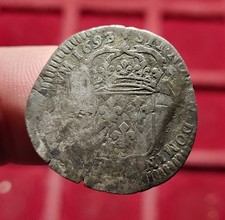 #111-2 ~ LOUIS XIV - Quinzain aux huit L 1693