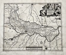 Cremona Crema Piacenza Lombardie Italie Carte Map Kupferstich Van Der Aa 1704