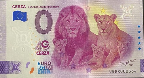 Billet euro cerza - cerza, parc