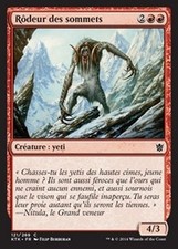 MTG Magic KTK - (4x) Summit Prowler/Rôdeur des sommets, French/VF